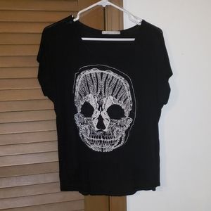 Skull women t shirt